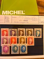 Iran Postzegels 1956-57 - Mohammad Reza Pahlavi, Postzegels en Munten, Ophalen of Verzenden