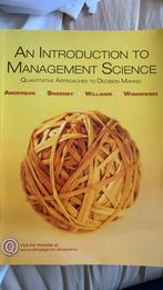 An introduction to management science, Ophalen of Verzenden, Zo goed als nieuw