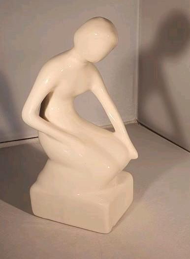 Art deco boekensteun van een vrouw., Antiek en Kunst, Kunst | Designobjecten, Ophalen of Verzenden