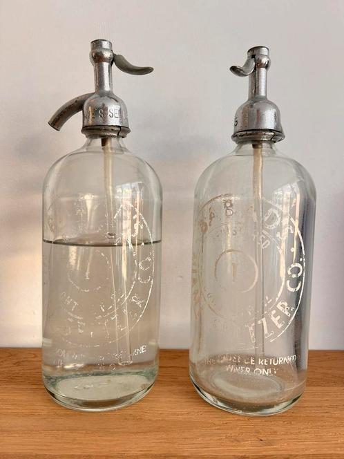 Vintage Chigago spuitwaterfles. Leuke set., Antiek en Kunst, Antiek | Glas en Kristal, Ophalen of Verzenden