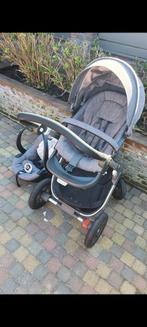 Stokke Kinderwagen Grijze Melange, Gebruikt, Ophalen of Verzenden, Verstelbare duwstang, Kinderwagen