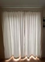 Hema gordijn wit keperstof 200x241cm, Huis en Inrichting, 200 cm of meer, Wit, Ophalen of Verzenden, Zo goed als nieuw