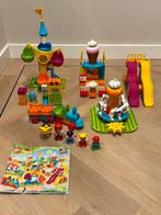 Lego Duplo 10840 Grote Kermis / Pretpark compleet met boekje, Ophalen of Verzenden, Zo goed als nieuw, Duplo
