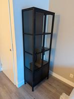 Vitrinekast (metaal), Ophalen, 50 tot 100 cm, Zo goed als nieuw, Metaal