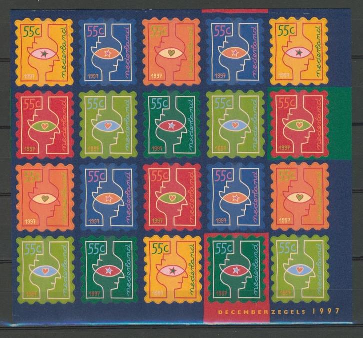 NVPH v1740 - 1745  1997 Decemberzegels  k-48c jdu, Postzegels en Munten, Postzegels | Nederland, Postfris, Na 1940, Ophalen of Verzenden