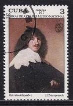 4692 - Cuba michel 2191 gestempeld , Portret man van J.C., Verzenden, Gestempeld, Noord-Amerika
