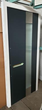 Aluminium voordeur 102 x 214,5 cm Links kleur Antraciet, Doe-het-zelf en Verbouw, Deuren en Horren, 100 tot 120 cm, Nieuw, Ophalen of Verzenden