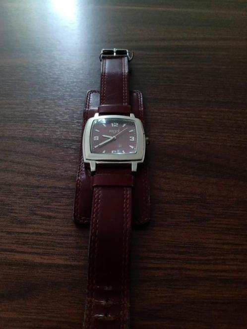 Regal Horloge, Sieraden, Tassen en Uiterlijk, Horloges | Heren, Gebruikt, Polshorloge, Overige merken, Staal, Leer, Ophalen of Verzenden