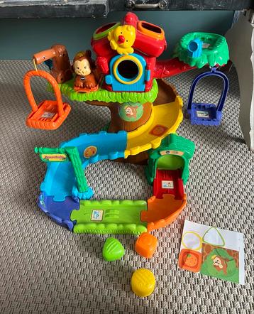 VTech Boomhuis + Blokken + Aapje beschikbaar voor biedingen