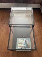 Glazen salontafel ikea, Huis en Inrichting, Ophalen, Gebruikt, 100 tot 150 cm, Industriële/ heel veel stijlen