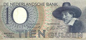 10 eurobiljet beschikbaar voor biedingen