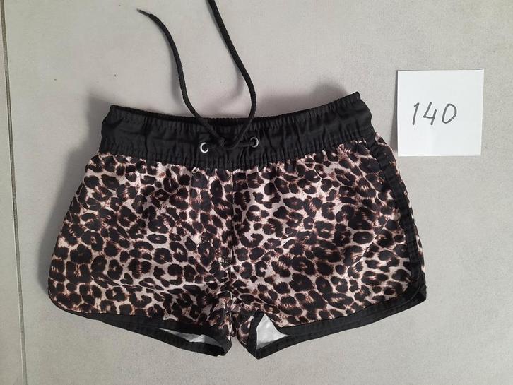 Broekje met tijgerprint. Maat 140., Kinderen en Baby's, Kinderkleding | Maat 140, Zo goed als nieuw, Meisje, Broek, Ophalen of Verzenden