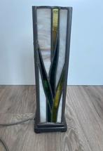 Glas in lood lamp, Ophalen of Verzenden, Zo goed als nieuw, Glas, Minder dan 50 cm