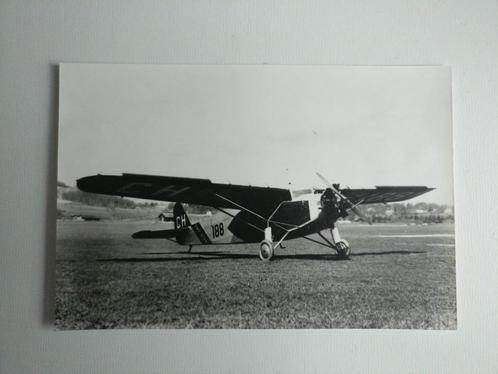Foto van een Fokker F.XI de CH-188 (F331), Verzamelen, Luchtvaart en Vliegtuigspotten, Gebruikt, Kaart, Foto of Prent, Ophalen of Verzenden