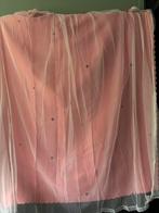 Roze Gordijnen 100x130 - 2 stuks, Huis en Inrichting, Stoffering | Gordijnen en Lamellen, Ophalen, 100 tot 150 cm, Nieuw, Kinderkamer