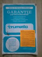 Trumatic Informatie Boekje Kip Kompact 400 - 1983, Ophalen, Gebruikt