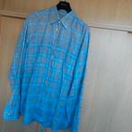 Van Laack Royal  heren overhemd blouse maat xl nieuw, Ophalen of Verzenden, Zo goed als nieuw, Blauw, Halswijdte 43/44 (XL)
