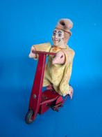 1930 Frankrijk Clown op step geen Schuco blikken speelgoed, Ophalen of Verzenden