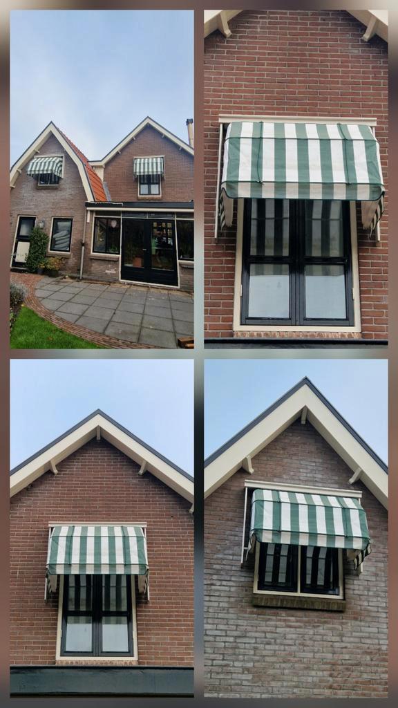 2 Elektrische Markiezen - Zonnescherm - Zonwering, Tuin en Terras, Zonneschermen, Gebruikt, Markies, Minder dan 150 cm, Minder dan 250 cm