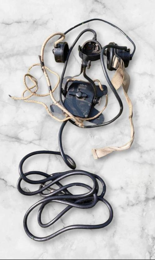 British WO2 Army API2500 Headset, Verzamelen, Militaria | Tweede Wereldoorlog, Landmacht, Overige typen, Engeland, Ophalen of Verzenden
