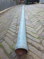 90mm Gegalvaniseerde regenpijp 406cm lang Nieuw, Doe-het-zelf en Verbouw, Buizen en Afvoer, Ophalen, Afvoer, Pvc, Zo goed als nieuw