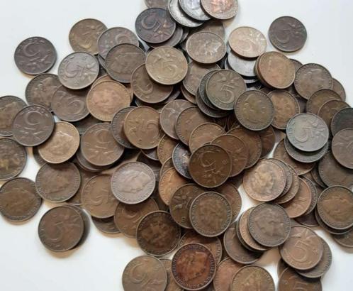 250 Gram 5 Cent 1948 Wilhelmina, Postzegels en Munten, Munten | Nederland, Setje, 5 cent, Koningin Wilhelmina, Ophalen of Verzenden