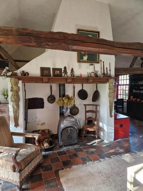 Houtkachel - Jotul, Huis en Inrichting, Kachels, Zo goed als nieuw, Vrijstaand, Houtkachel, Hout, Ophalen