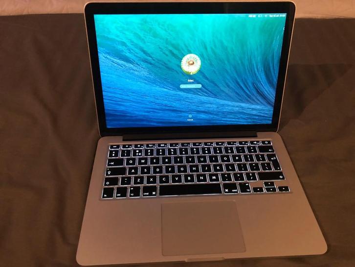MacBook Pro 13,3 inch Retina mid 2014, Computers en Software, Apple Macbooks, Zo goed als nieuw, 13 inch, 2 tot 3 Ghz, Ophalen of Verzenden
