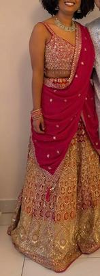 Lehenga, Maat 38/40 (M), Overige typen, Ophalen of Verzenden, Zo goed als nieuw