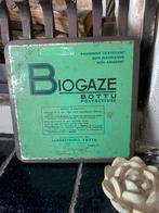 Prachtig Frans oud blik chirurgische compressen Brocante, Verzamelen, Blikken, Ophalen of Verzenden, Gebruikt, Overige, Overige merken