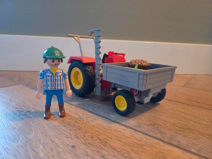 Playmobil tractor – set 70495 | Compleet en in goede staat, Kinderen en Baby's, Speelgoed | Playmobil, Zo goed als nieuw, Ophalen of Verzenden