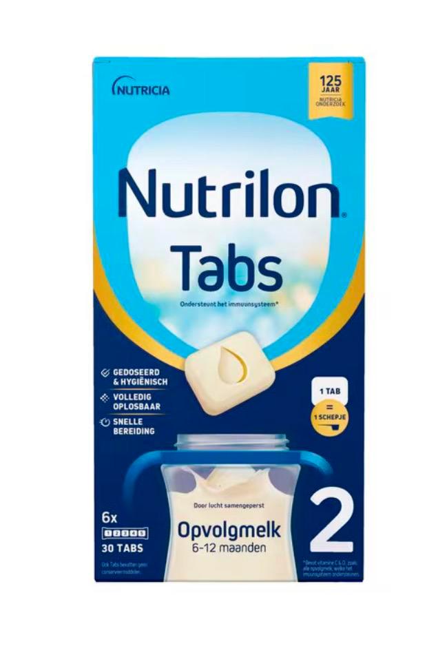 9x Nutrilon 2 Opvolgmelk 6-12M Tabs, Kinderen en Baby's, Babyvoeding en Toebehoren, Nieuw, Overige typen, Ophalen of Verzenden