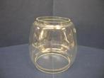 Stormlamp glas, stormlantaarn, stallantaarn FH375 blank rood, Ophalen of Verzenden