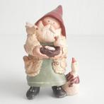 Kabouter met vogelnestje Annekabouke, Verzamelen, Beelden en Beeldjes, Ophalen of Verzenden, Zo goed als nieuw