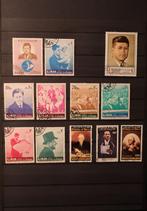 Postzegels Amerikaanse presidenten, Postzegels en Munten, Overige thema's, Ophalen of Verzenden, Gestempeld