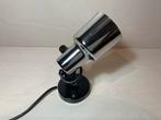 Vintage Philips NWS 83 Comptaluxlamp RVS, Huis en Inrichting, Ophalen of Verzenden, Gebruikt, Metaal of Aluminium, Plafondspot of Wandspot