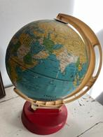 vintage globe, wereldbol, Ophalen of Verzenden