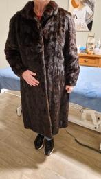 Nerts bontjas maat 42-44 - als nieuw!, Bruin, Maat 42/44 (L), Ophalen of Verzenden, Onbekend