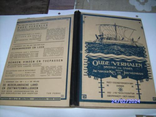 Oude verhalen mythen en sagen 1928 Tek J H Isings Uitg Wolte, Boeken, Geschiedenis | Stad en Regio, Gelezen, 20e eeuw of later