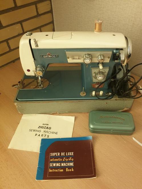 Vintage G. Fox & Co. Naaimachine - Super de Luxe, Antiek en Kunst, Antiek | Naaimachines, Ophalen