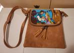 Mooie hand beschilderde rapunzel disney tas!, Ophalen of Verzenden, Overige figuren, Zo goed als nieuw, Tas, Koffer of Zak