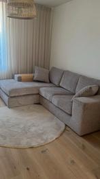 Hoekbank Boucle Stof - Links & Rechts Plaatsbaar, 250 tot 300 cm, 100 tot 125 cm, Hoekbank, Ophalen of Verzenden