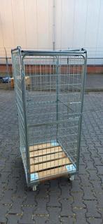 Rolcontainer / kooi kar / magazijn kar, Doe-het-zelf en Verbouw, Transportwagens, Ophalen, Zo goed als nieuw, Transportkar