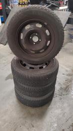 4X Vredestein WINTRAC Winterband 195/65r15 + velg, 7mm profi, Ophalen, Gebruikt, 15 inch, Banden en Velgen