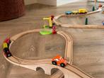 Zeer complete houten trein, Ophalen of Verzenden, Zo goed als nieuw