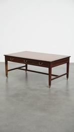 Chesterfield salontafel op wieltjes in Engelse stijl, Huis en Inrichting, Ophalen, Gebruikt, 100 tot 150 cm, 50 tot 75 cm