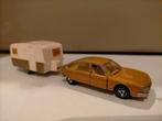 Majorette Citroen met Caravan, Hobby en Vrije tijd, Modelauto's | 1:87, Ophalen of Verzenden, Gebruikt, Auto, Majorette