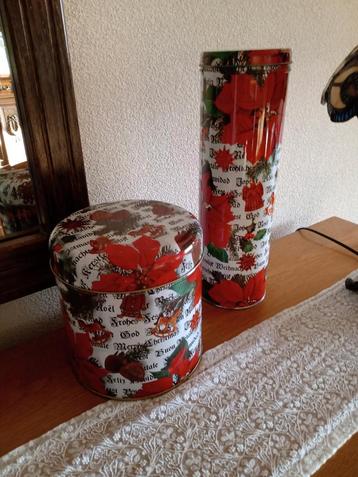 Vintage Kerstblikken Bijenkorf - Jaren 80 beschikbaar voor biedingen