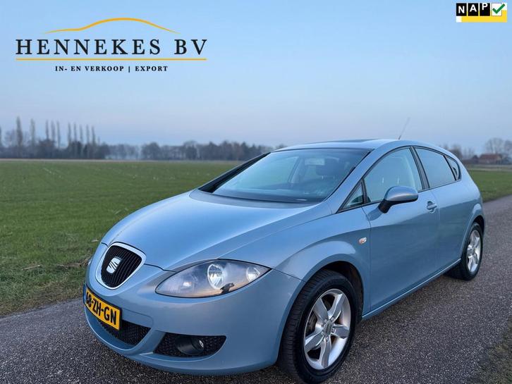 Seat Leon 1.6 Businessline, Auto's, Seat, Bedrijf, Te koop, Leon, ABS, Airbags, Airconditioning, Alarm, Boordcomputer, Centrale vergrendeling