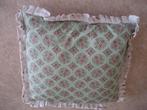 Kussen/Sierkussen/vierkant /40x40 roze ,creme ,groen 2506202, Ophalen, Nieuw, Roze, Vierkant
